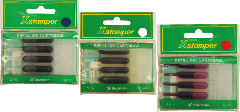 X-stamper Nachfüllpatrone – 5 ml, Kunststoff, Schwarz, für X-STAMPER VXE-Dater