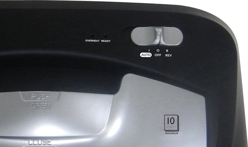 Q-Connect Q10CC2 – Aktenvernichter, DIN P-3, Partikelschnitt 5 × 51 mm, 10 Blatt, 16,5 l, A4