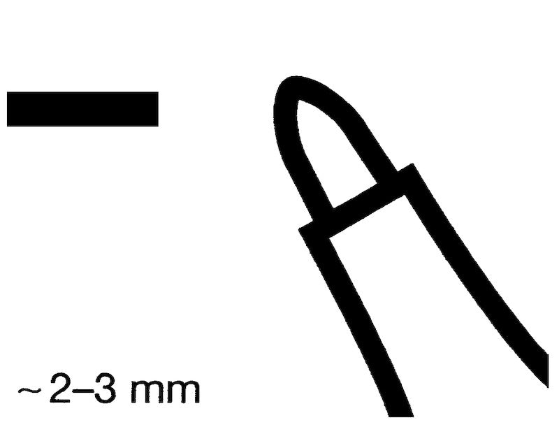 Edding Textilmarker für Permanentmarker – Grau