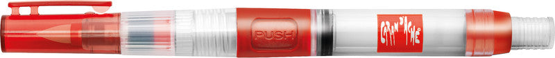 Caran d-Ache Caran d'Ache Aquarellpinsel – rot, blau, schwarz, Länge 140 mm, 3er-Pack, ab 3 Jahren, mit Wasserreservoir