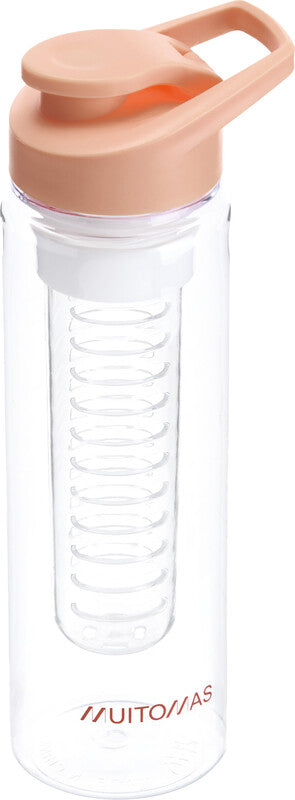 Muitomas Trinkflasche 700 ml – Kunststoff, Schraubdeckel, Pfirsich