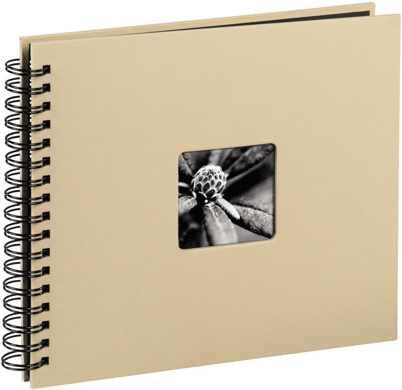 Hama Fotoalbum – für 280 × 240 mm, taupe, mit Pergaminzwischenblättern, Papier