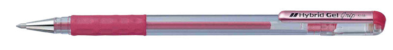 Pentel Gelschreiber – Rot Metallic, 0,8 mm, Wasserfest, Lichtbeständig, Für Dunkles Papier, Kappe