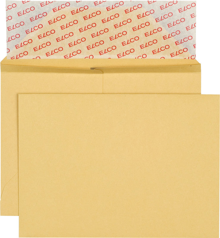 Elco Couvert B6, ohne Fenster, selbstklebend, braun, 120 g/m² – 250 Stk.