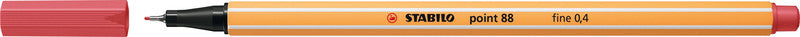 STABILO Point 88 Fineliner 0,4 mm – rostrot
