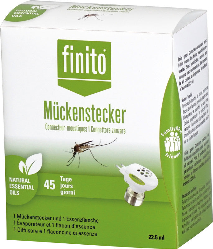 Finito green Mücken-Set Insektenfalle – weiss – für Mücken