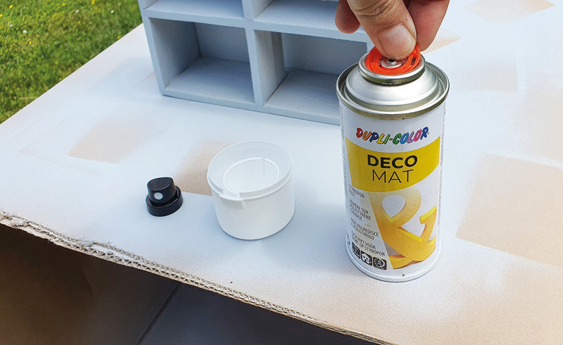 Dupli-color Farbspray – Klarlack, matt, 150 ml, für Styropor, Metall & Holz