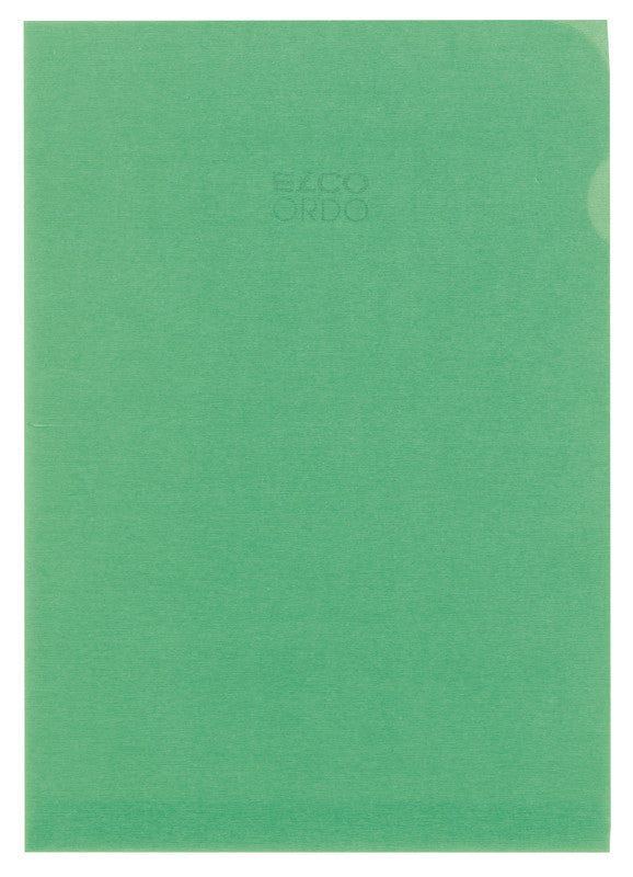 Elco Sichtmappe A4 – Grün, Papier, 100er-Pack