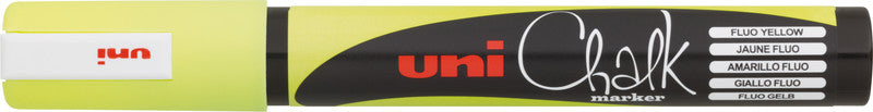 Uni-Ball Kreidemarker – Rund, 1,8–2,5 mm – Gelb