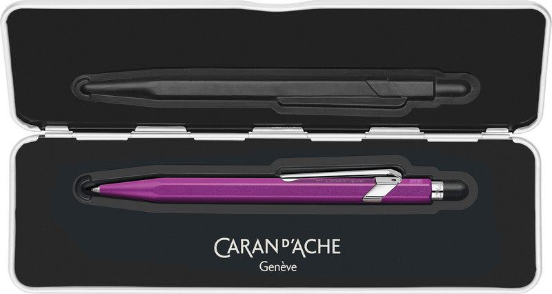 Caran d-Ache Caran d'Ache Kugelschreiber – Violett, Aluminium