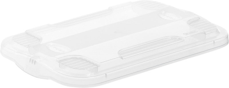 Rotho Deckel – für Systembox Agilo, Kunststoff, transparent, 40 × 4 × 29,8 cm – 1er-Pack