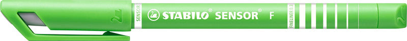 STABILO Sensor F Fineliner 0,3 mm – hellgrün