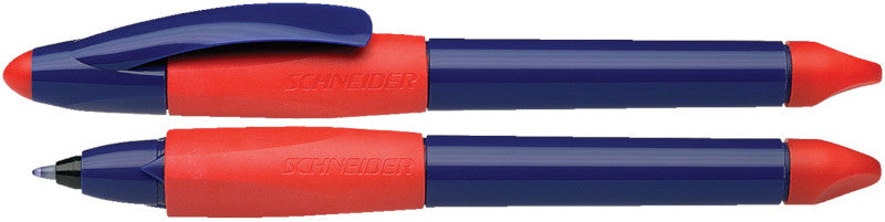 Schneider Schreibgeräte Schneider Base Ball – Tintenroller, schnelltrocknend, mit Kappe, 0,5 mm, Blau