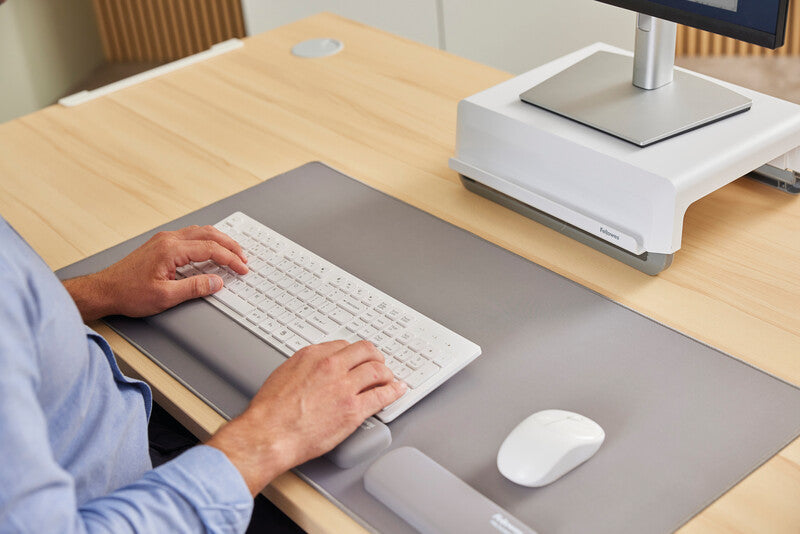 Fellowes Breyta – Handgelenkauflage für Tastatur – Kunststoff – Grau
