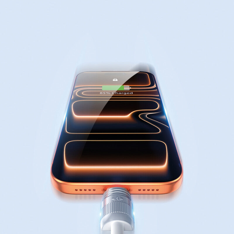 Dux Ducis Daten- & Ladekabel – USB-C auf Lightning 0,3 m, 27 W, Weiss – für iPhone/iPad
