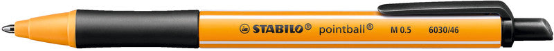 STABILO Kugelschreiber – orange, Kunststoff – 4 Stk.