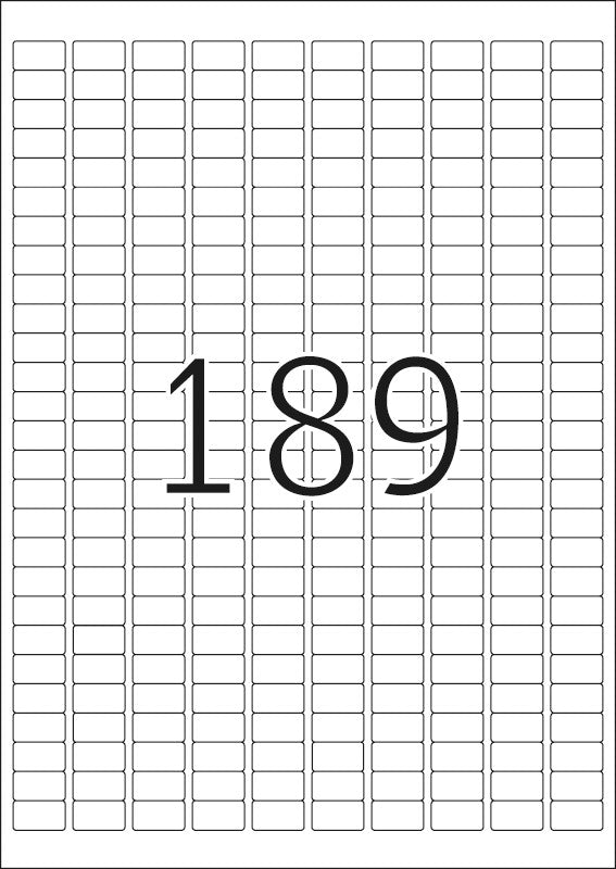 HERMA Druckeretiketten, 25,4 mm × 10 mm, weiss, Papier, ablösbar, 25 Blatt