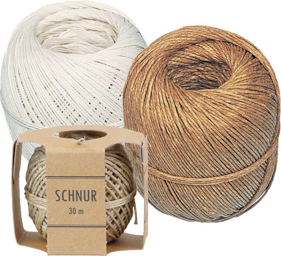 Bächi-cord Bindegarn – Flachs, Ø 1,6 mm, 250 m, 24 daN Reisskraft, beige