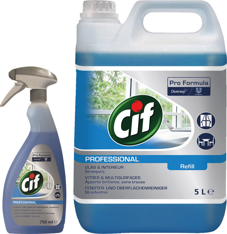 Cif Pro Formula Fenster- und Oberflächenreiniger Professional – 5 l