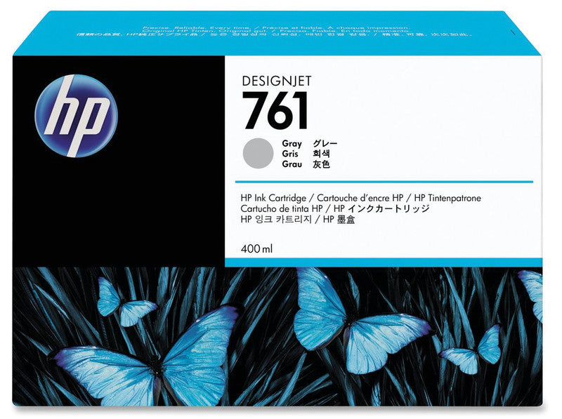 HP Tintenpatrone 761, Grau – für Inkjetdrucker und Multifunktionsgeräte