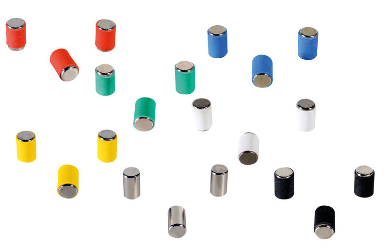 Booffice Starter-Kit, inkl. Magnete (Ø 6 mm, H 10 mm), schwarz – für Whiteboards – 12-teilig