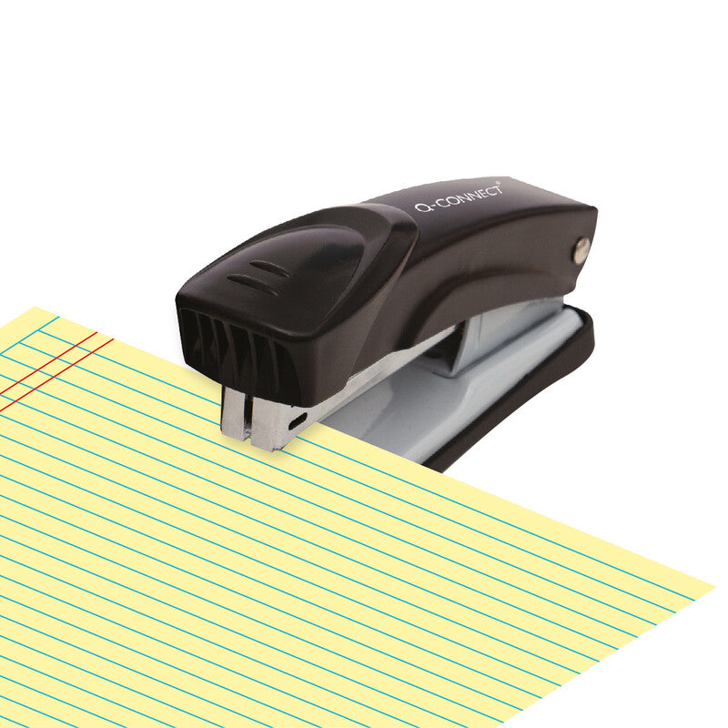 Q-CONNECT Heftgerät – 20 Blatt, für 24/6, 26/6, schwarz