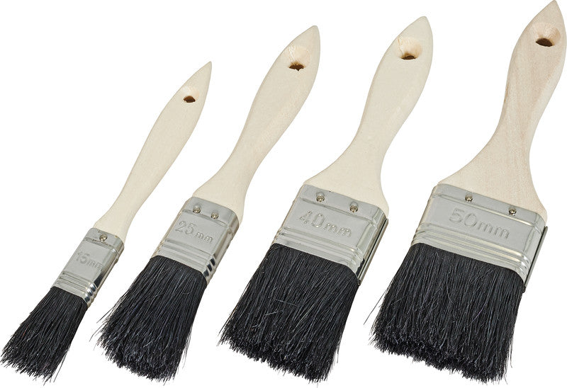 Geistlich Pinsel-Set – Haare natur, Breite 15, 25, 40, 50 mm, 4er-Pack