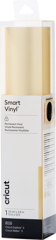 Cricut Vinylfolie schimmernd – Gold – 33 × 366 cm – für Maker 3