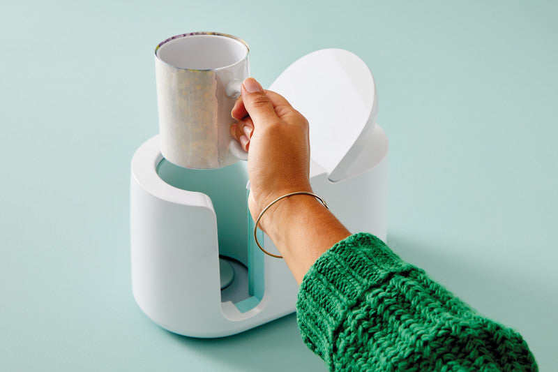 Cricut Tasse – 0,44 l, Keramik, weiss, für Cricut Tassenpresse Mug Press, 6 Stück