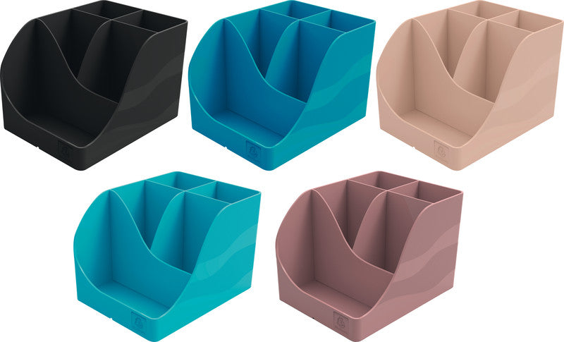 Exacompta Stiftschlaufe – Kunststoff, Altrosa, 109 × 119 mm