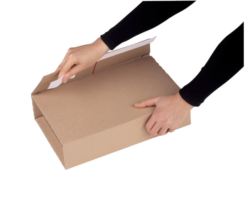 Elco pac-it EASY Versandverpackung, braun – 215 × 155 × 58 mm