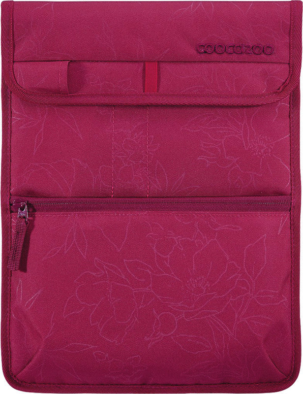 Coocazoo Tablet- & Notebook-Tasche – für Notebooks bis 14", wasserabweisend, recyceltes PET (rPET), Beere