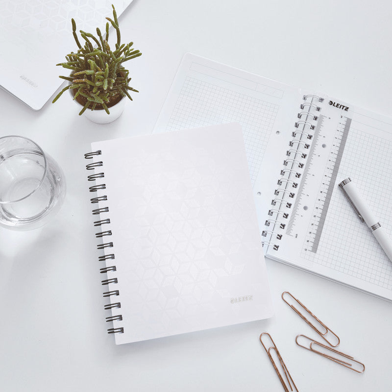 Leitz Notizbuch, A5, 80 Seiten – weiss