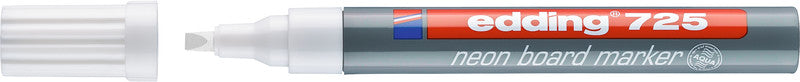 Edding Kreidemarker 725 – Keilspitze, 2–5 mm – Weiss