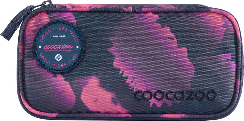Coocazoo Schlamperetui, leer – Berry Marble – Kunststoff – 24 × 6 × 11 cm
