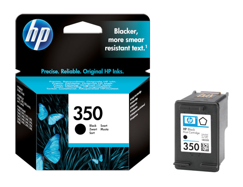 HP Tintenpatrone 350, Schwarz, 200 Seiten