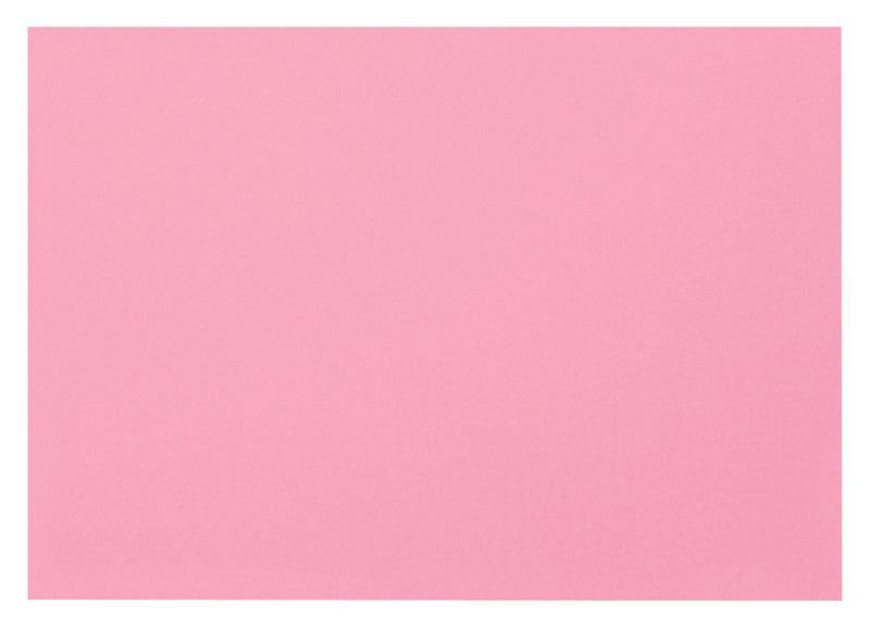 Biella Karteikarte A6 quer, blanko, rosa, 205 g/m², Karteikarton – 100 Stück