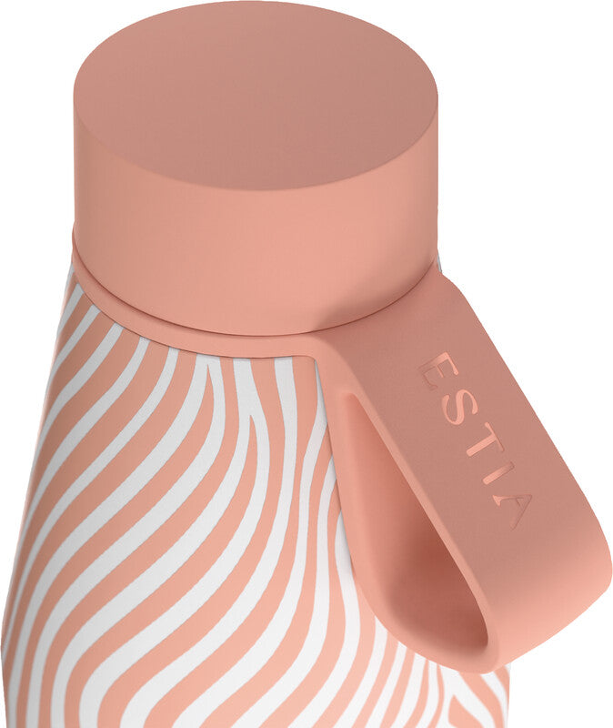 Estia Flow Isolierflasche 500 ml – Doppelwandig, Edelstahl, Schraubdeckel, Mehrfarbig