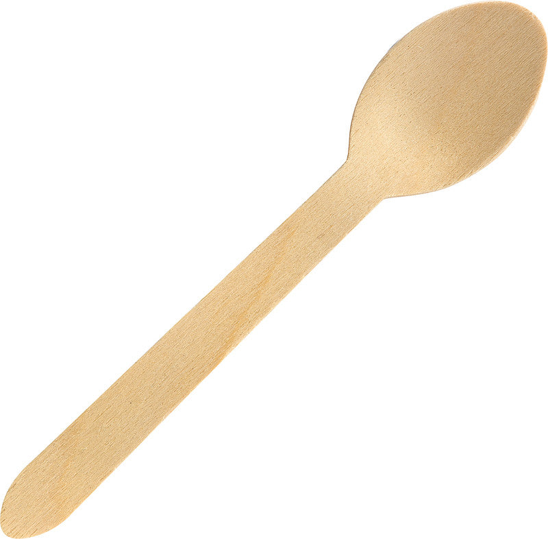 Duni ecoecho Holzlöffel – 16 cm, braun, 100 Stück