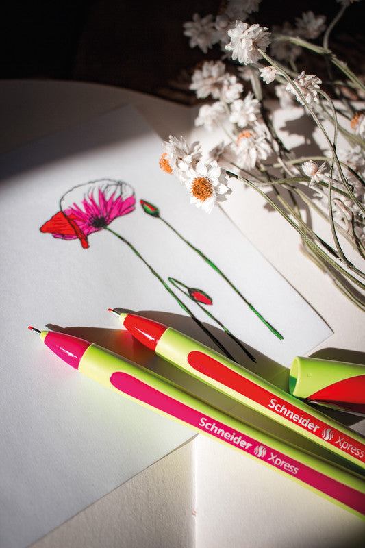 Schneider AG Schneider Xpress Fineliner 0,8 mm – rot – dokumentenecht