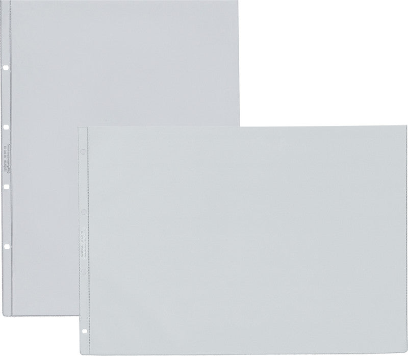 Kolma Sichtmappe A3 – transparent, Kunststoff, glänzend, 100 µm, 10er-Pack