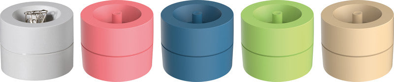 MAUL Klammerspender – Kunststoff, Sahara, 73 × 60 mm