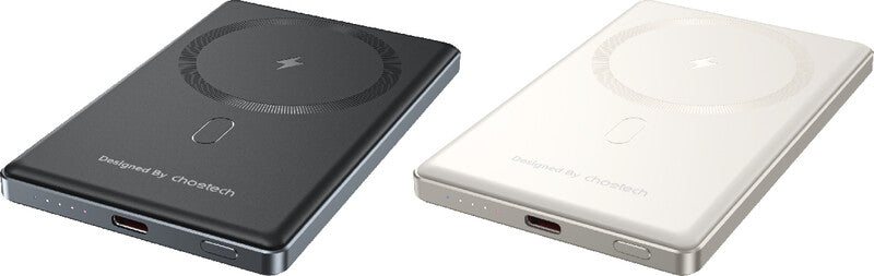Choetech MagSafe Powerbank 5'000 mAh – 20 W PD, Wireless 15 W, 1× USB-C, schwarz