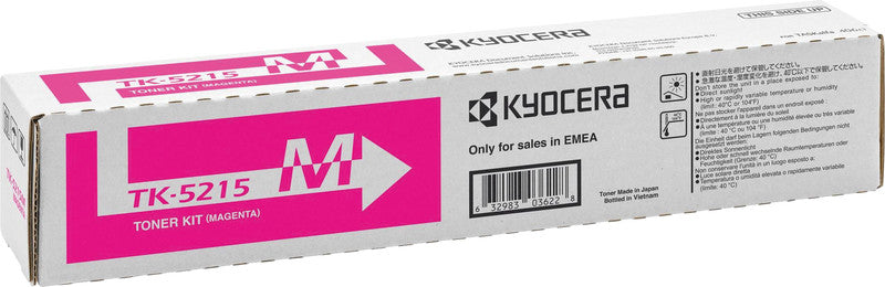 Kyocera – Toner TK-5215M – Magenta, 200000 Seiten