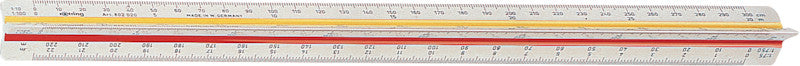 Rotring Wandtafel-Lineal 30 cm – Kunststoff, weiss