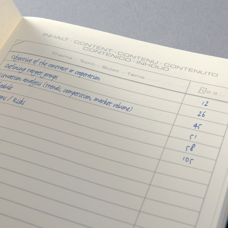 Sigel Notizbuch, A4, 194 Seiten – beige