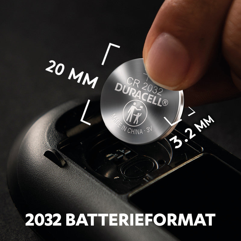 Duracell CR2032 B2 Akku 3 V