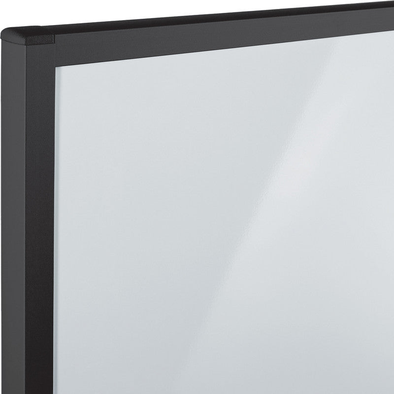 Sigel Whiteboard – 90 × 180 cm, lackierter Stahl, magnetisch, Aluminiumrahmen, mit Ständer, beidseitig