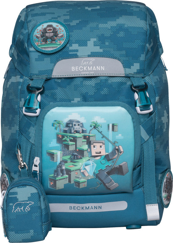Beckmann Classic Schulrucksack 1st – 6-teilig – Jungle Game
