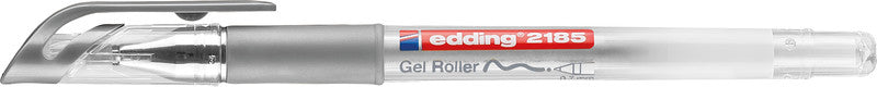 Edding 2185 Gelschreiber – Silber, Kappe